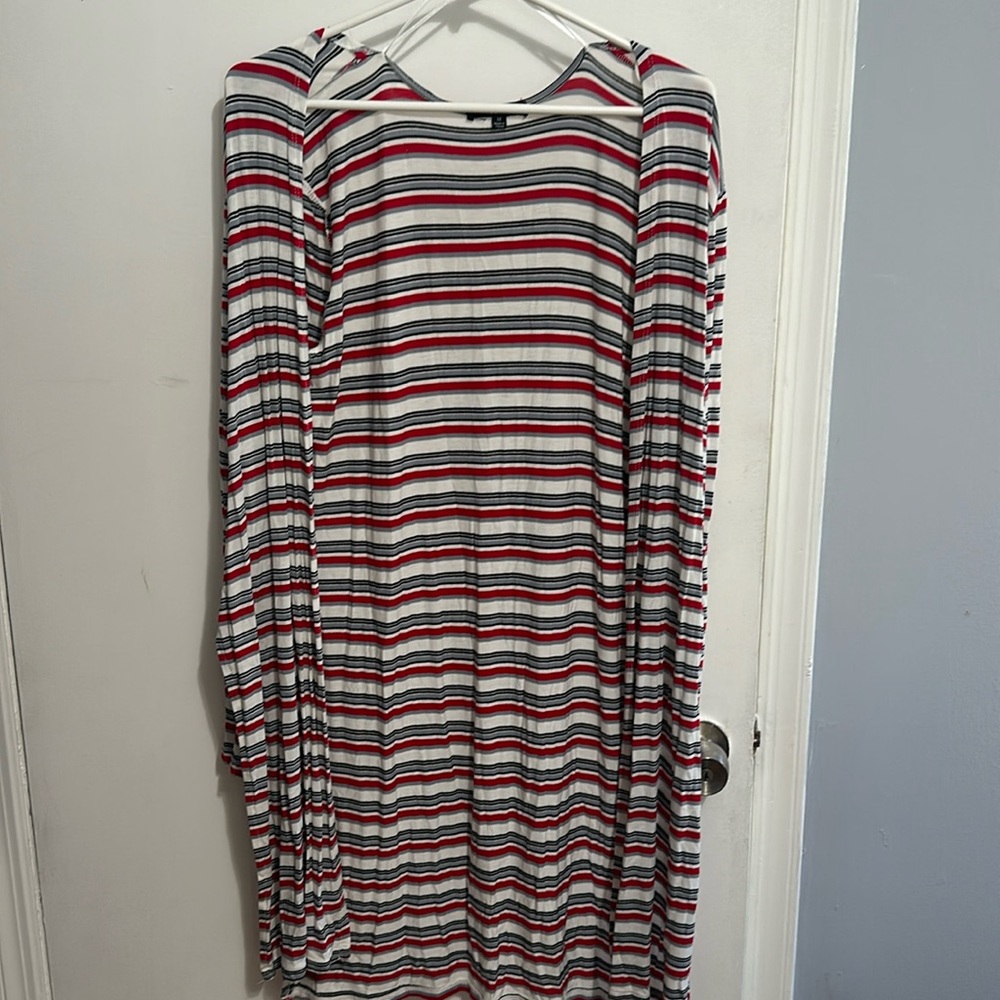 Ambiance- Striped cardigan- M